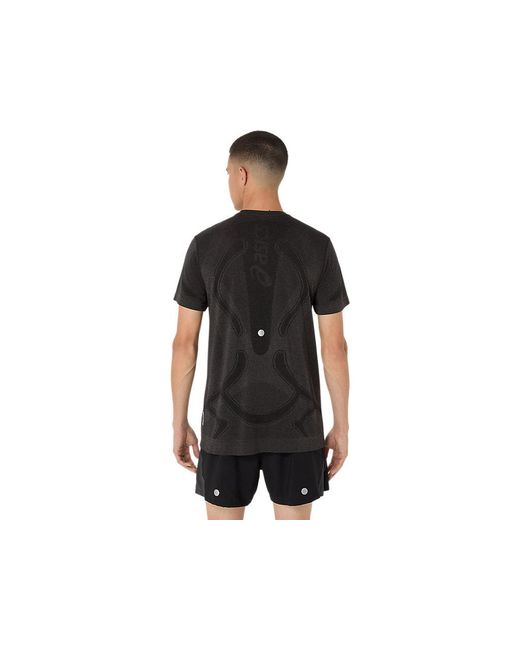 Road Seamless Ss Top Asics pour homme en coloris Black