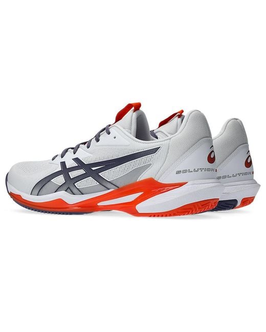 Asics Multicolor 1041a438-102 Solution Speed Ff 3 White/mako Blue Uk 5.5 for men