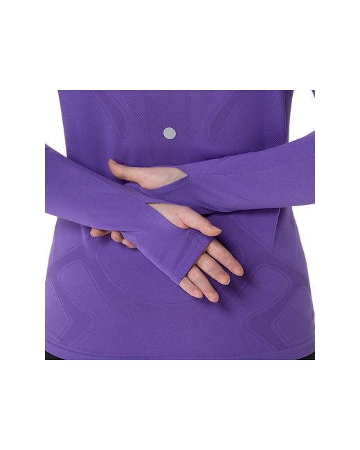 Asics Purple Road Seamless Ls Top