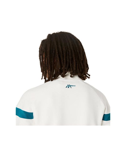 Asics Blue Heritage Track Jacket for men