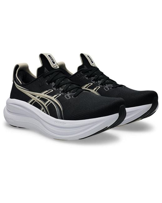 Asics Black Gel-Nimbus 28 Wide for men