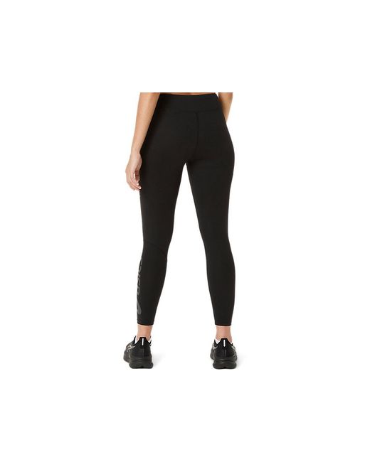 Asics Black Logo 7/8 Legging