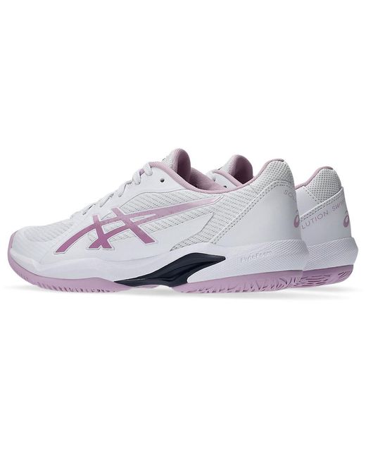 Asics White Solution Swift Ff 2 Clay