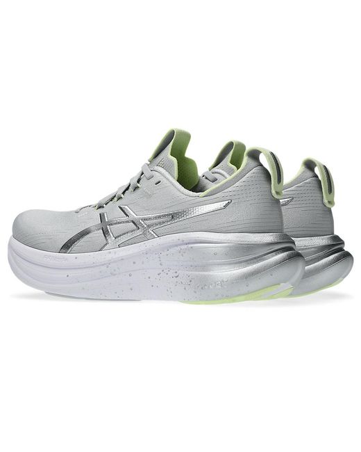 Asics Gray Gel-Nimbus 28 Platinum