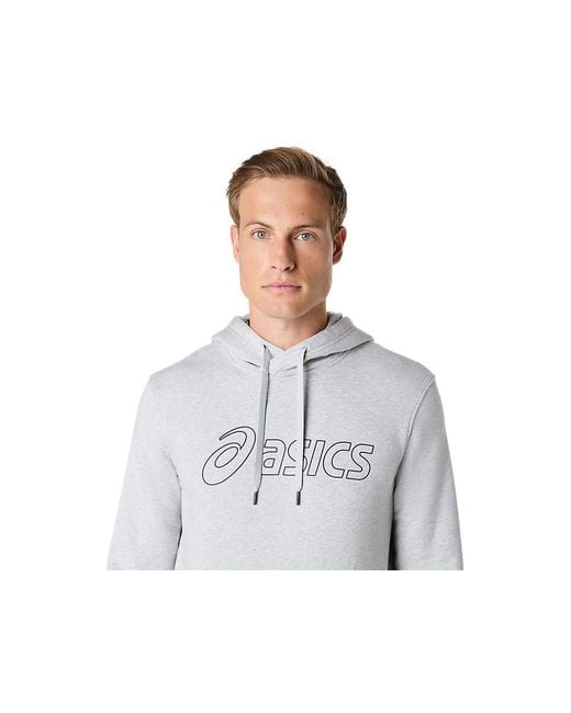Asics Logo Oth Hoodie in het White voor heren