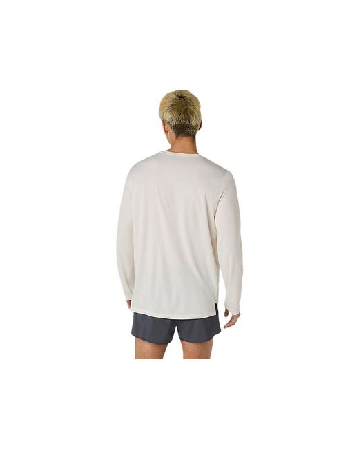 Asics Core Ls Top in het White voor heren