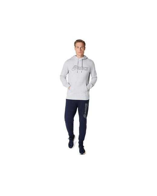 Asics Logo Oth Hoodie in het White voor heren