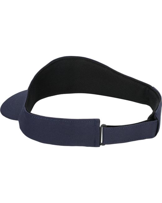 Asics Blue Performance Visor for men