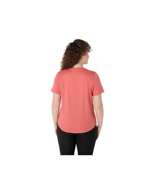 Asics Red CORE SS TOP
