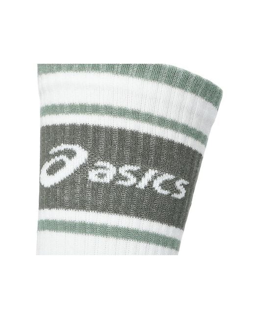 Asics 3 Pack Logo Crew Sock in het Black voor heren