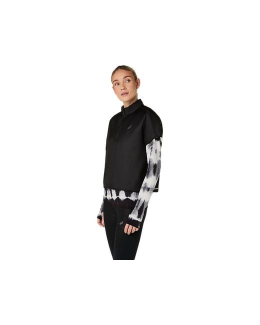 Asics Limited Series Winter Ss Jacket in het Black