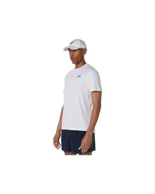 Asics Black Court Ss Top for men