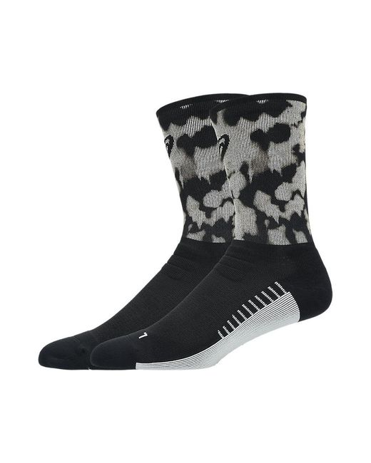 Asics Performance Run Sock Crew in het Black voor heren