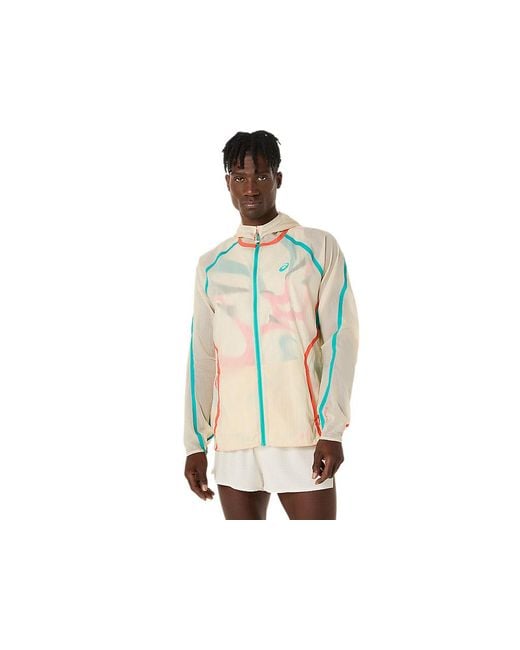 Asics Black Limited Series Road Packable Jacket for men