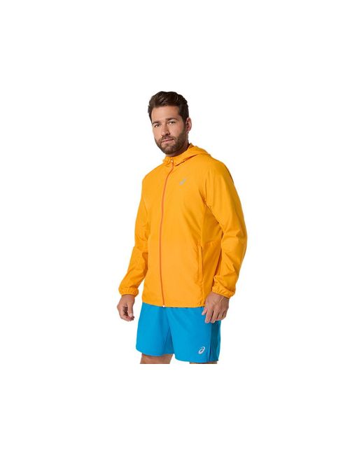 Asics Core Jacket in het Orange voor heren
