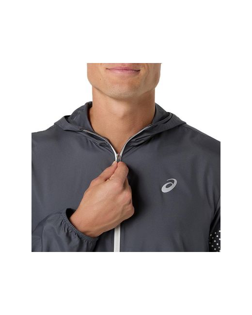 Asics Icon Jacket in het Black voor heren