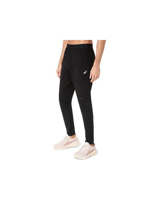 Asics Road Winter Pant in het Black voor heren
