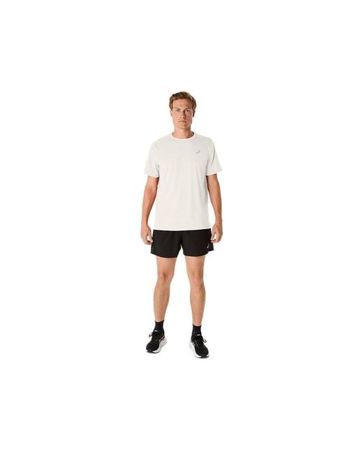 Asics Black Core Ss Top for men