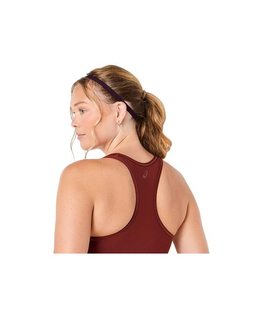Asics Black Essential Logo Padless Bra