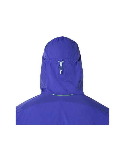 Asics Blue Road Packable Jacket for men