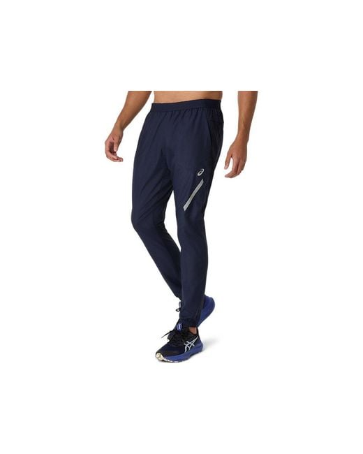 Asics Lite-Show Pant in het Black voor heren
