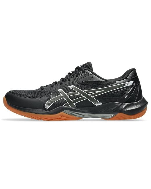 Asics Black Gel-Rocket 12 for men