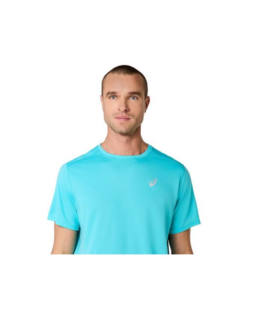 Asics Core Ss Top in het Blue voor heren
