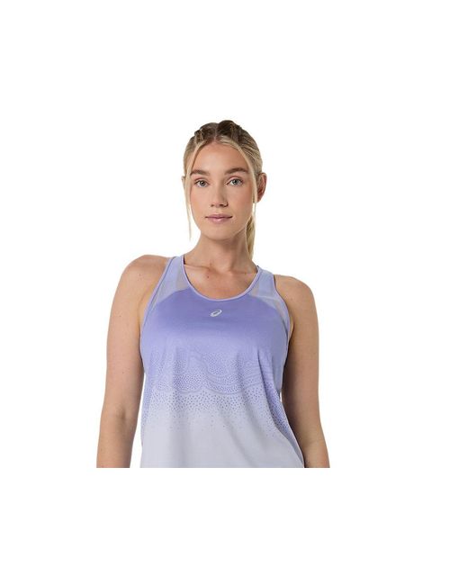 Asics Blue Road Fade Tank