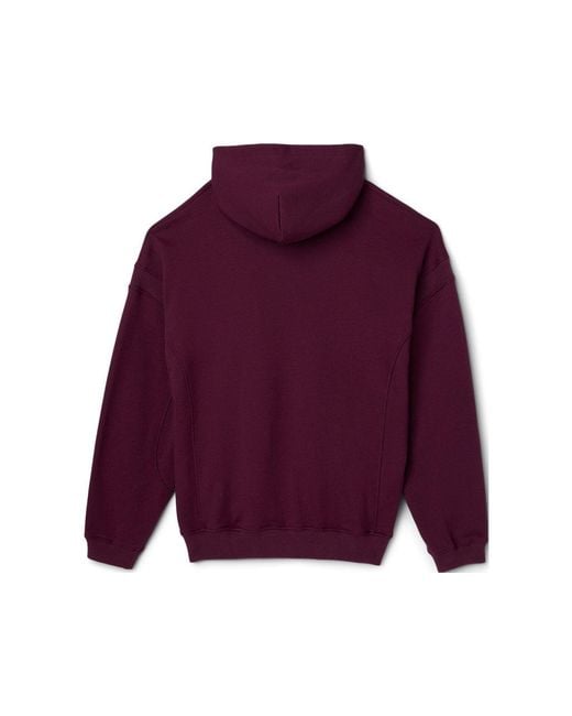 Asics Purple Sps Logo Hoodie for men
