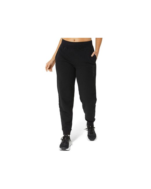 Asics Black Logo Sweatpant