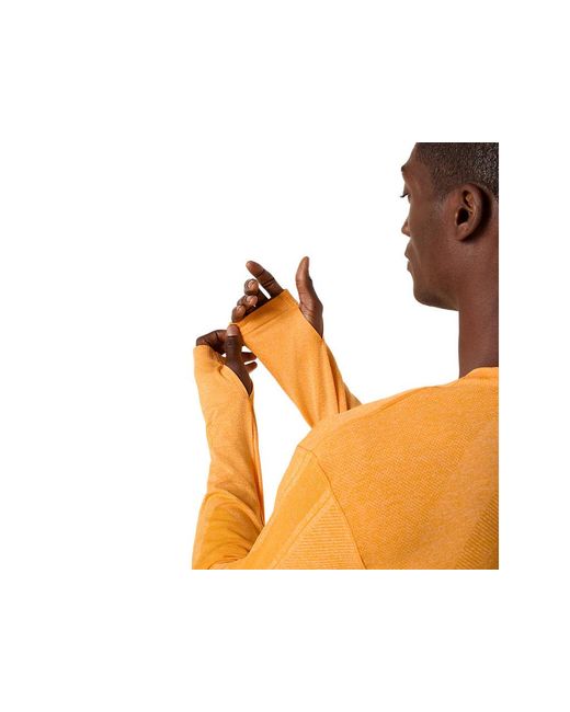 ROAD SEAMLESS LS TOP Asics de hombre de color Orange