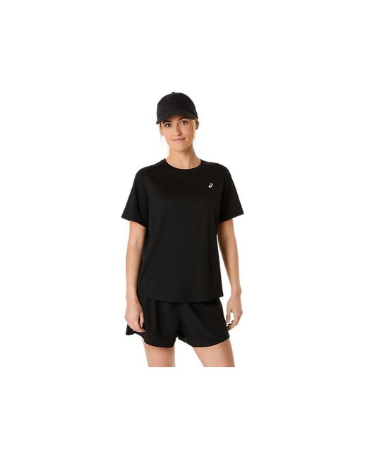 Core Ss Top Asics en coloris Black