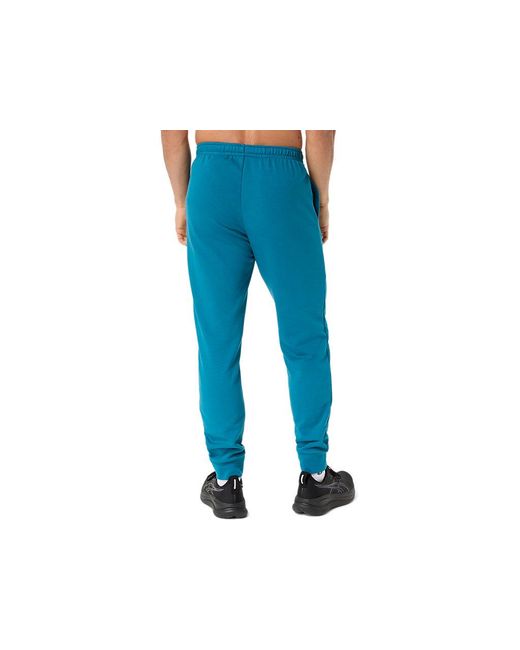 Asics Blue French Terry Pant for men