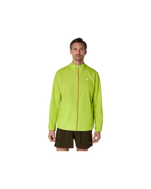 Asics CORE JACKET in Green für Herren