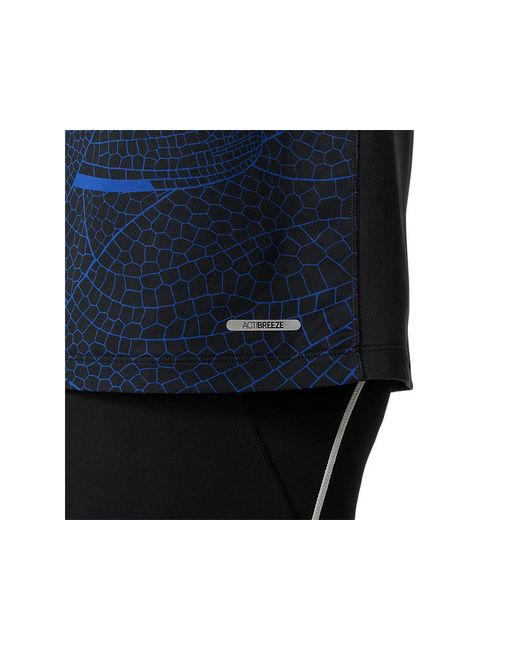 ROAD LITE-SHOW SS TOP Asics de hombre de color Blue