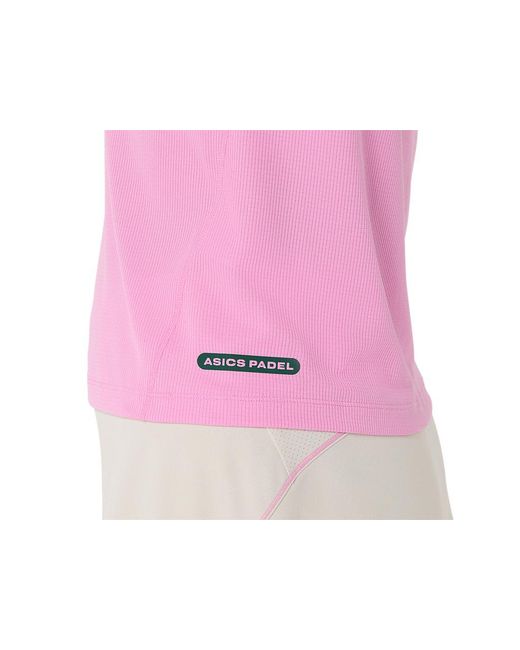 Asics Red Padel Court Sleeveless Top
