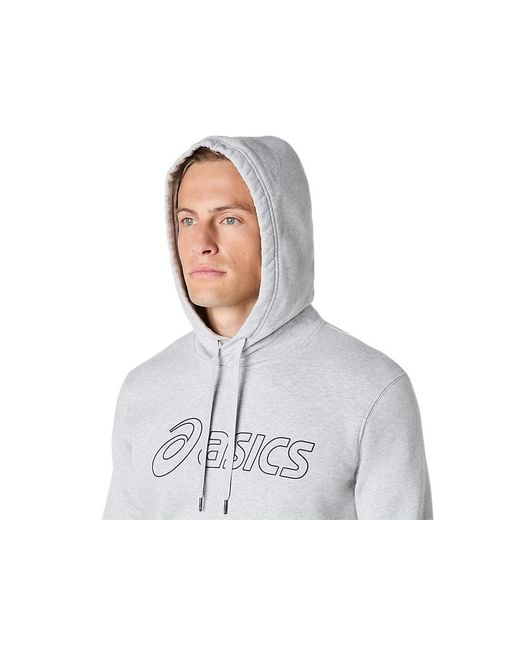 Asics Logo Oth Hoodie in het White voor heren