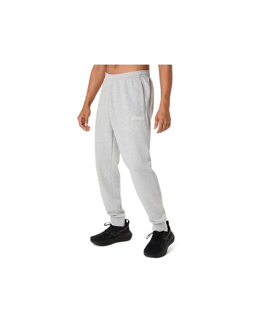 Asics Black Logo Fleece Pant for men