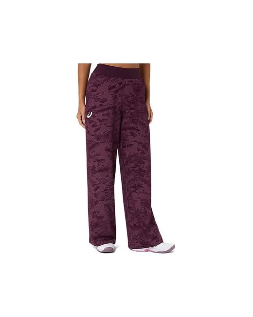 Asics Purple Match Pant