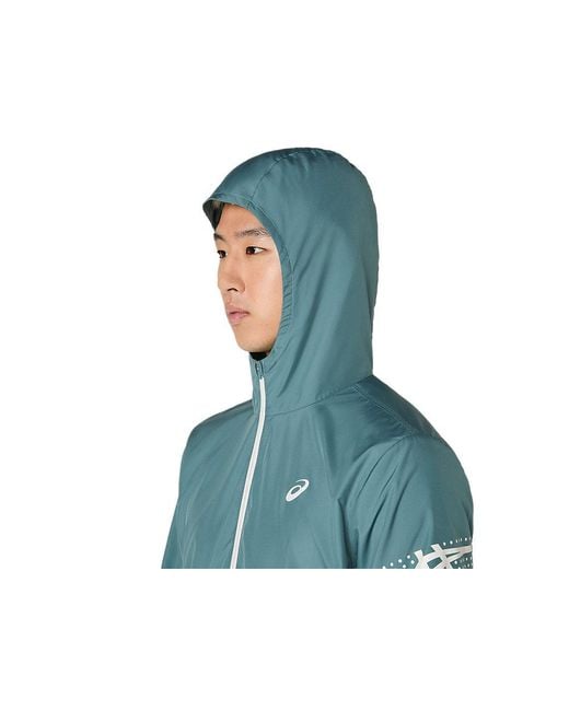 Asics Icon Jacket in het Blue voor heren