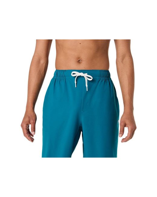 Asics Blue Heritage Double Weave Pant for men