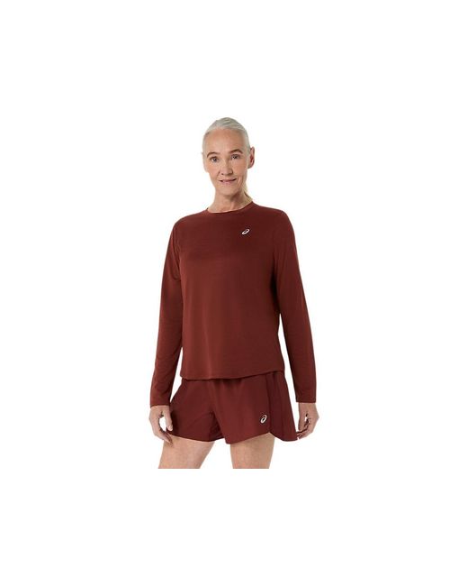 CORE LS TOP Asics de color Red