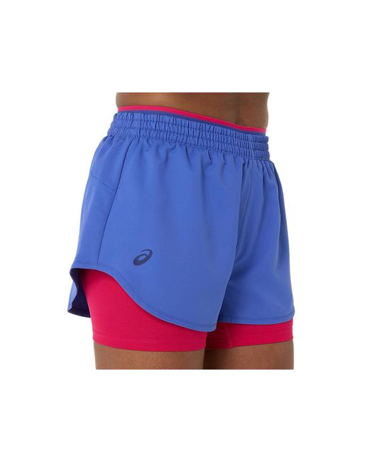 Asics Blue Match Short