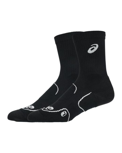 Asics Black Court+ Tennis Crew Sock for men