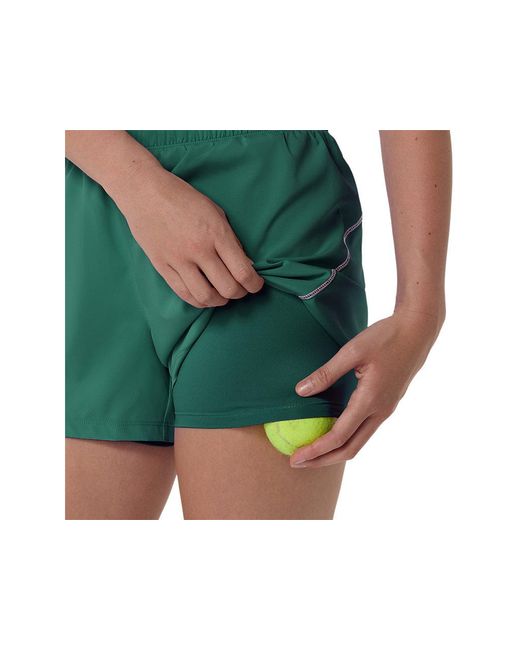 Asics Green Padel Court 2-N-1 Short