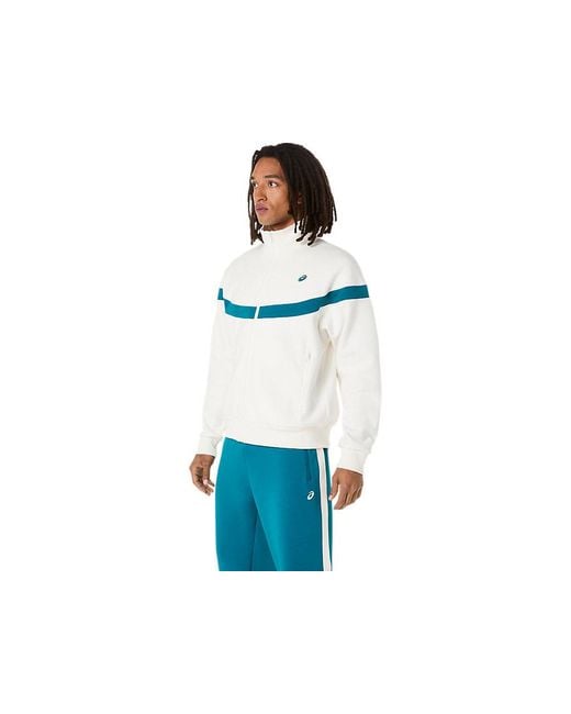 Asics Blue Heritage Track Jacket for men