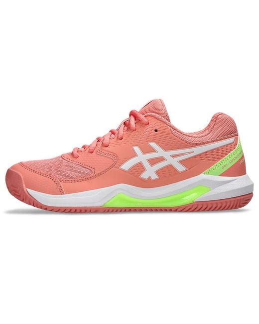Gel-Dedicate 8 Padel Asics en coloris Red