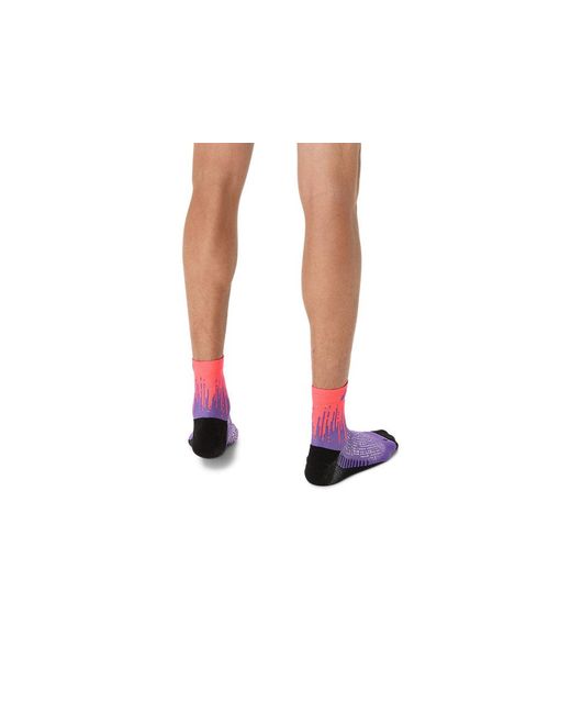 Asics Performance Run Sock Quarter in het Blue voor heren