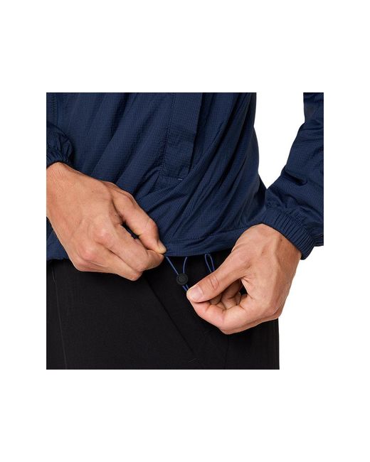 Asics ACTIADAPT PACKABLE JACKET in Blue für Herren