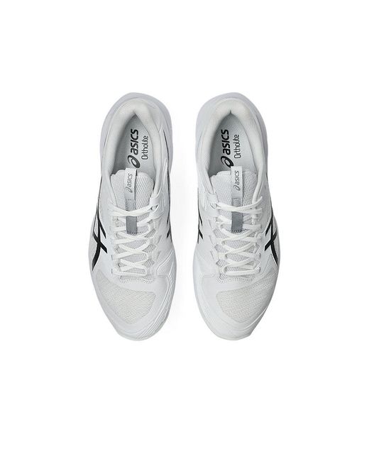 Asics White Solution Speed Ff 4 Clay for men